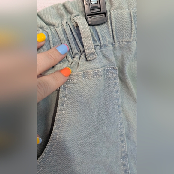 Kancy Kole Stylish Denim Paper Bag Skirt Size 2XL - Picture 4 of 6